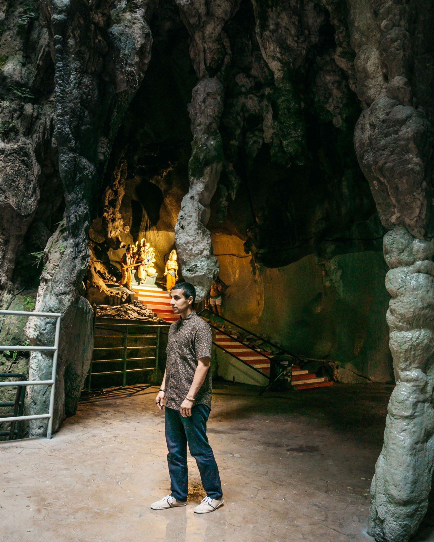 Batu Caves and the Rainbow Stairs - Travel In Our Eyes