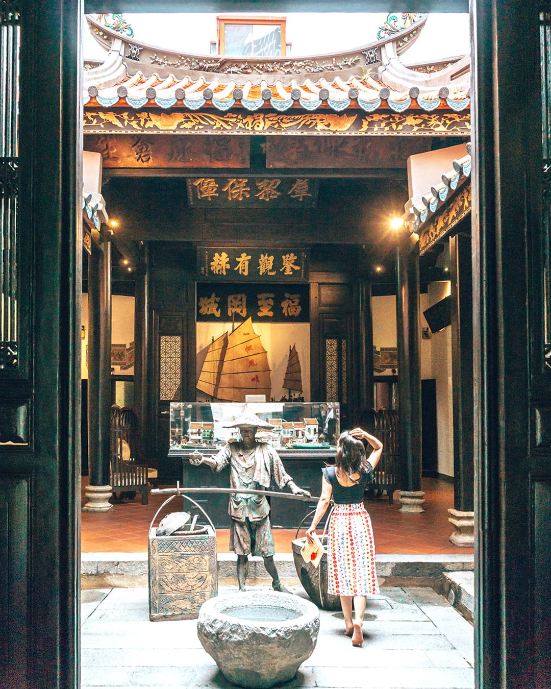 Amoy Temple Entrance