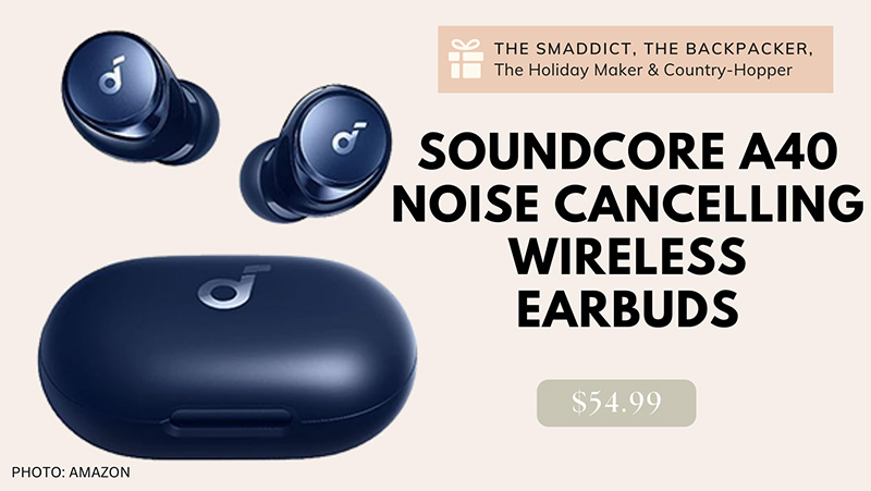 Travel Gifts: Noise Cancelling Earbuds