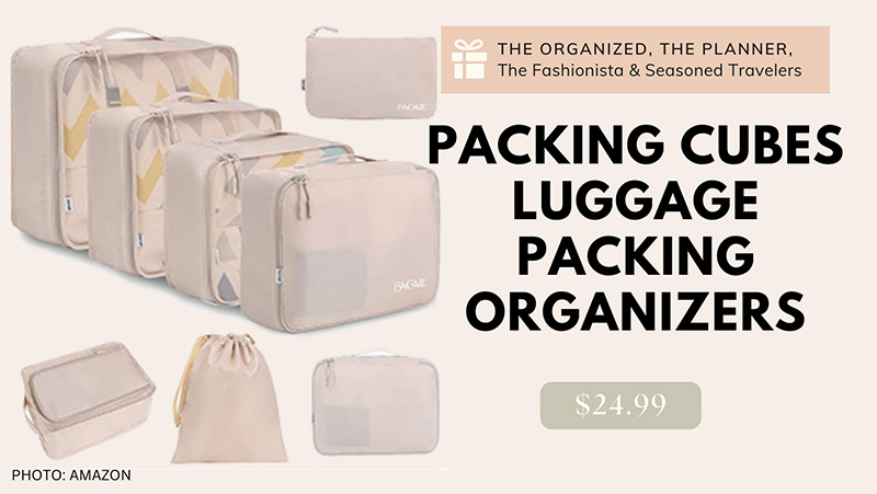 Travel Gifts: Packing Cubes